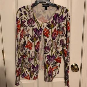 Floral cardigan